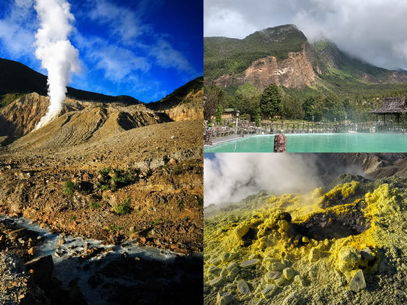 Papandayan landscape