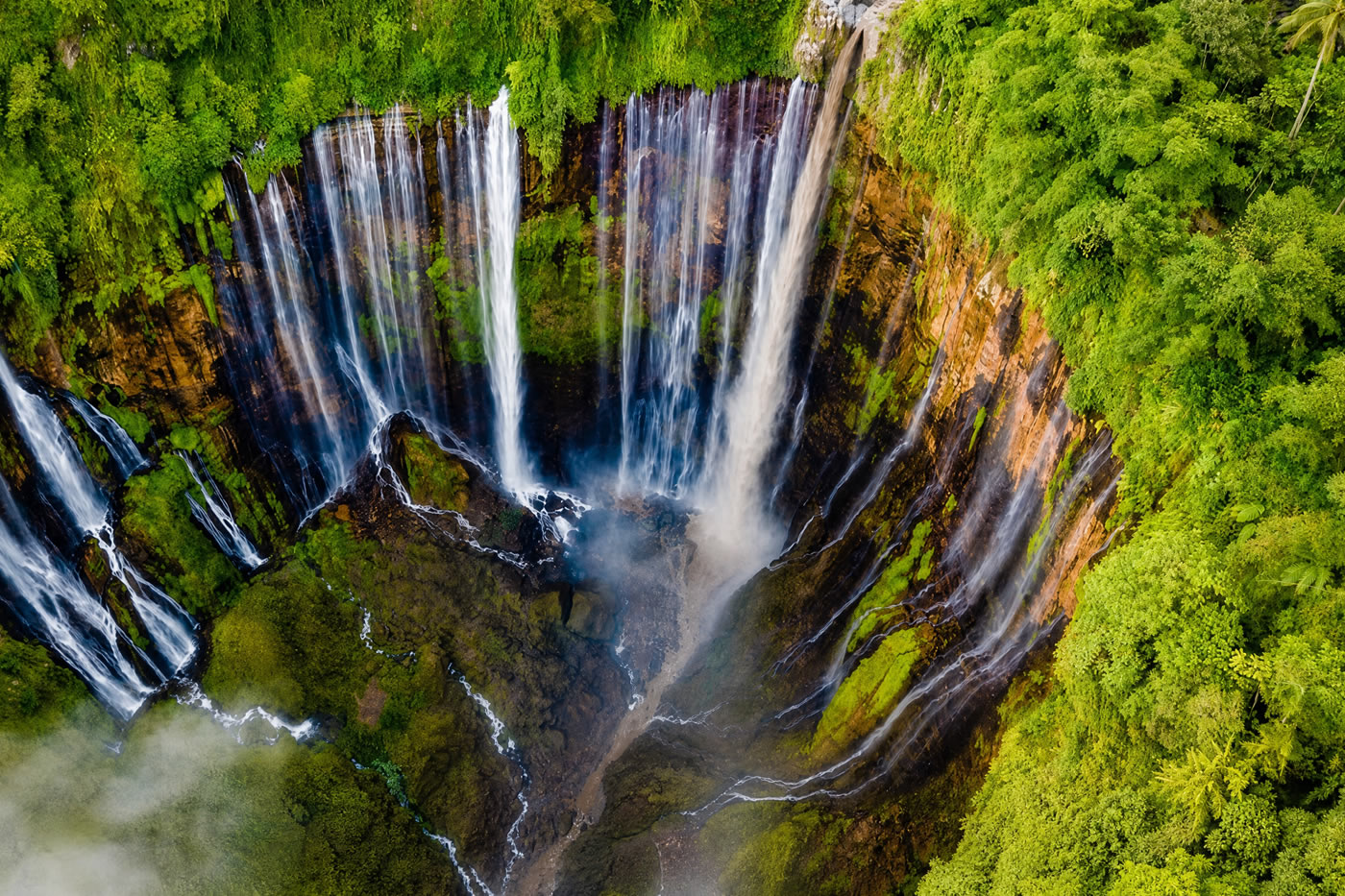 Tumpak Sewu Waterfall in East Java